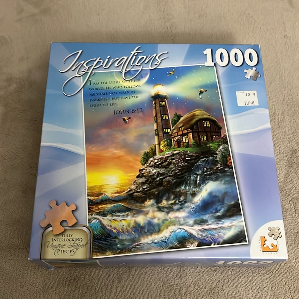 Inspirations 1000 Piece Lighthouse Puzzle